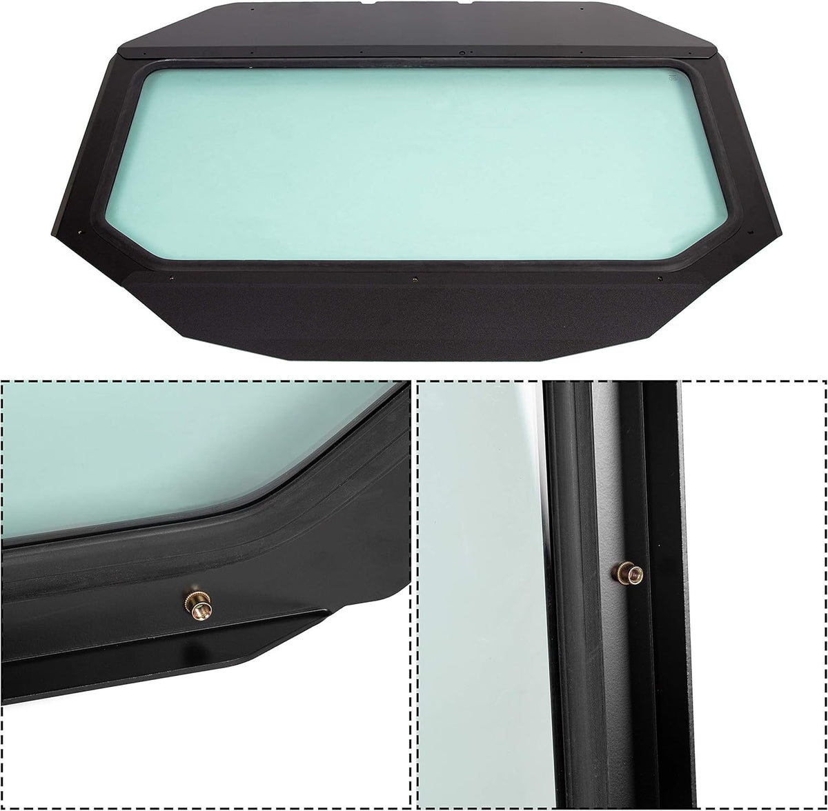 Full Glass Windshield with Sun Visor M70813