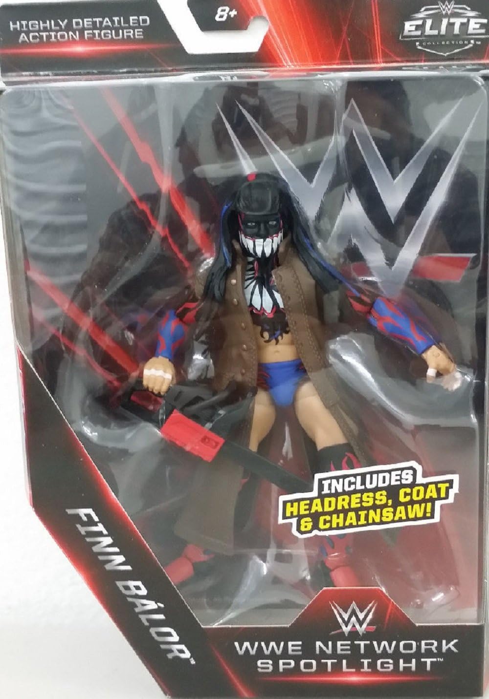 WWE Elite Collection Finn Balor Exclusive Action Figure (With Chainsaw) C432243