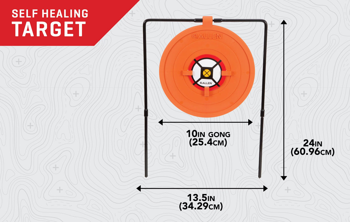 10" Round Self-Healing Target with Stand R7119