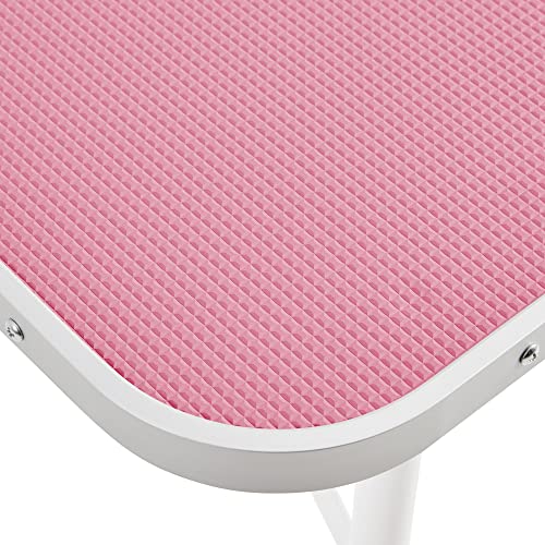 32in Foldable Pet Grooming Table with Adjustable Arm & Noose D461676