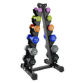 Neoprene Dumbbell Weight Set with Rack Z960534