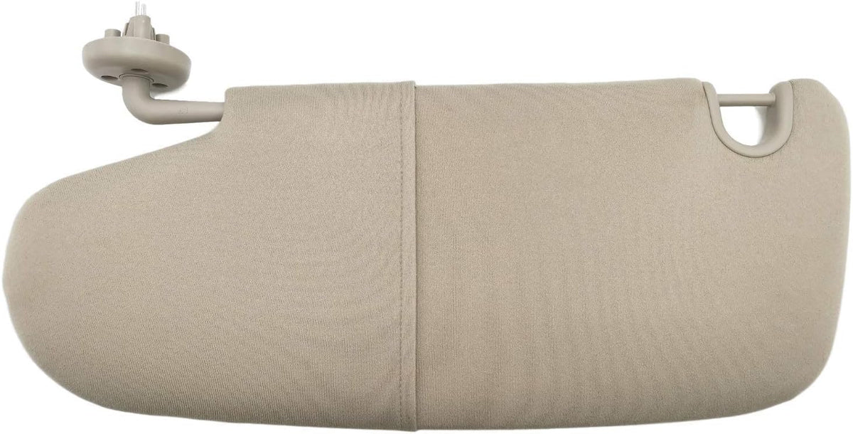 Left Driver Side Sun Visor Replacement Compatible with 2002-2009 Dodge Ram 1500 2500 3500, Pack of 2 P1076