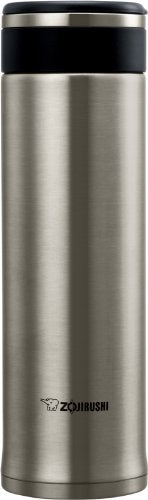 Stainless Steel Travel Mug, 12-Ounce, Black B930747