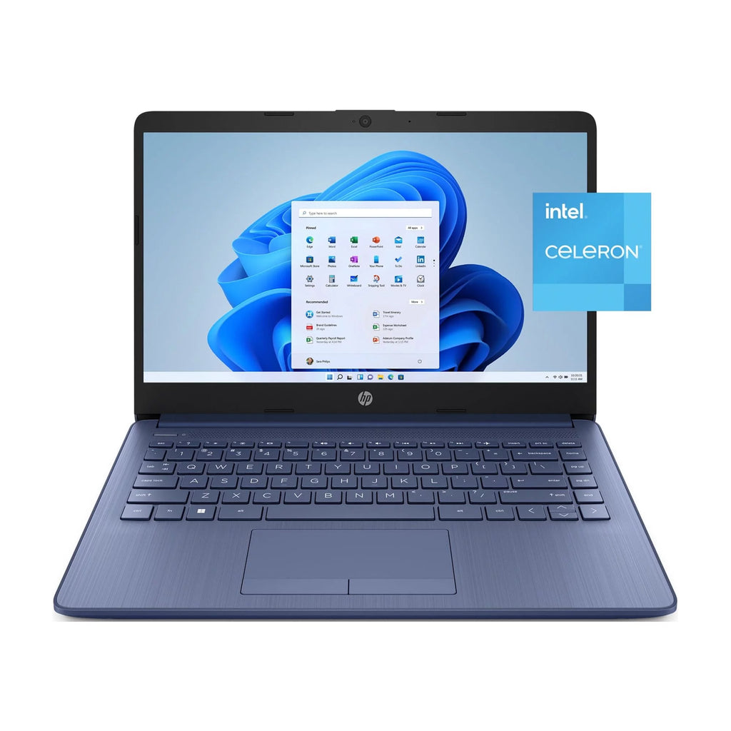 14" Laptop, Intel Celeron N4120, 4GB RAM, 64GB eMMC, Blue O729284