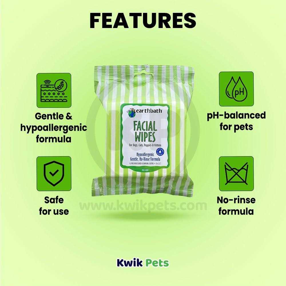 Facial Wipes for Dogs & Cats D526951