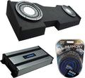 Dual 10 Sub Box Bundle with Amp W192