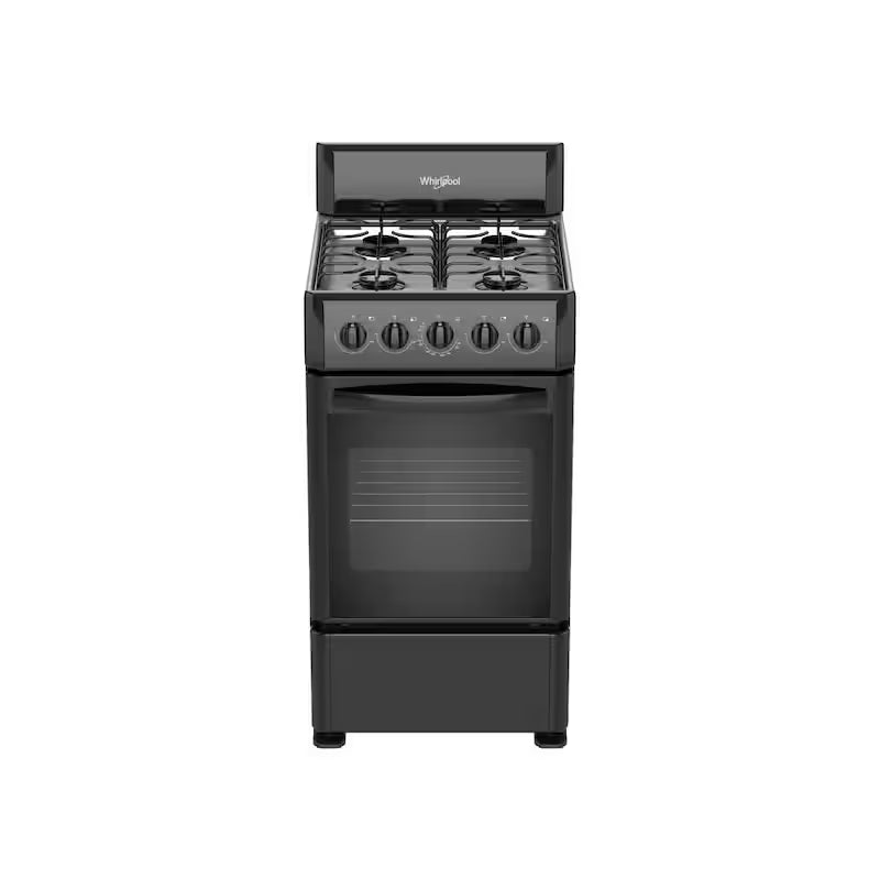 4-Burners Freestanding Gas Range in Black Z3114