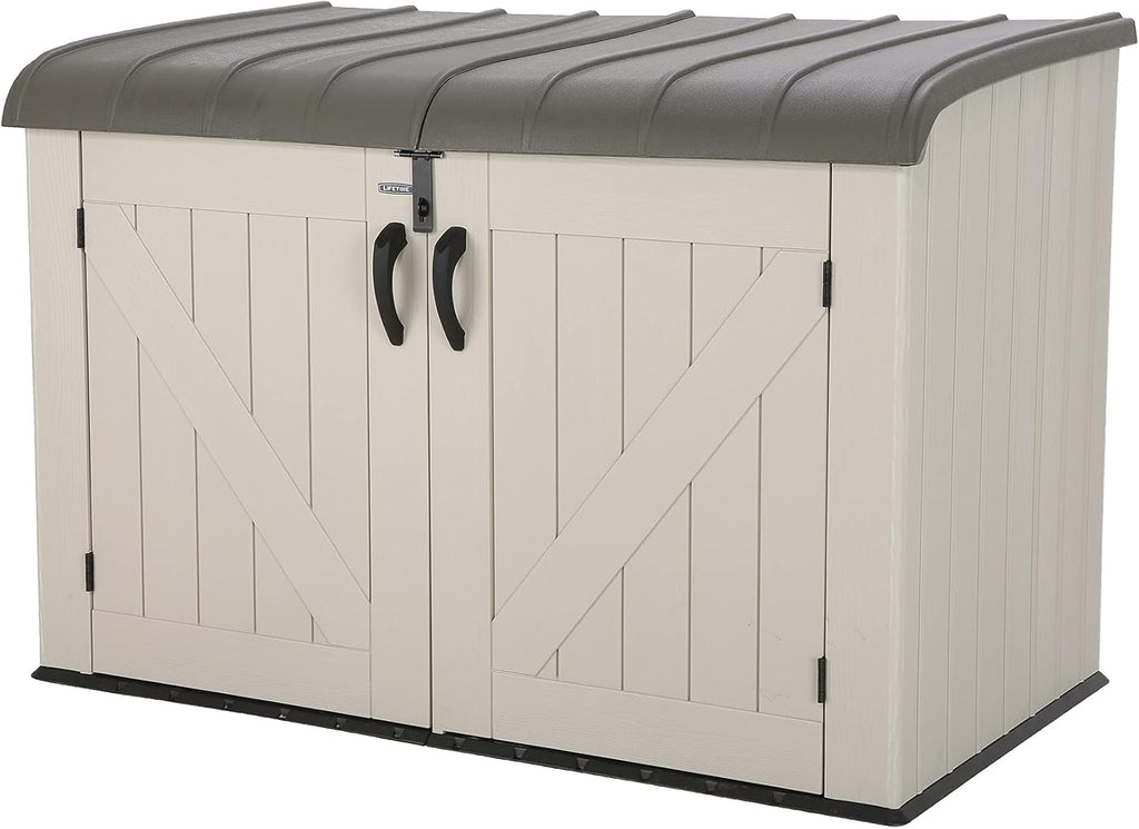 Tan Horizontal Storage Box O843