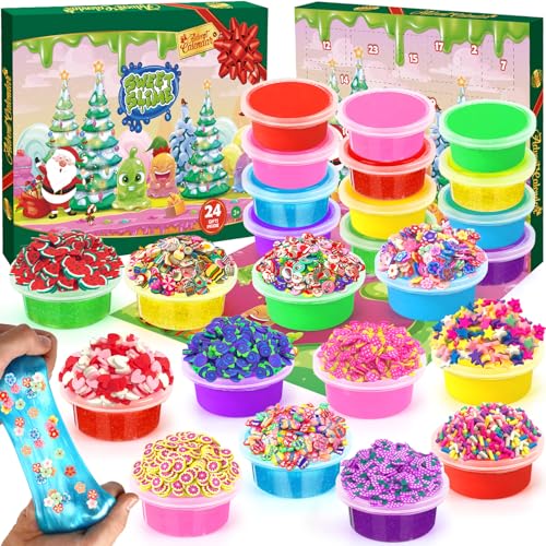 24 Days Advent Calendar with Butter Slime M584