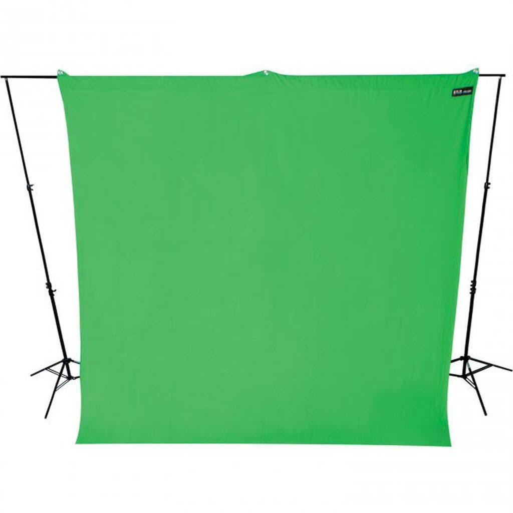 9x10' Wrinkle-Resistant Chroma-Key Green Backdrop W641