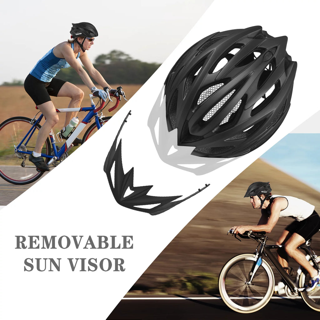 Lightweight Bicycle Helmet with LED Light V13963