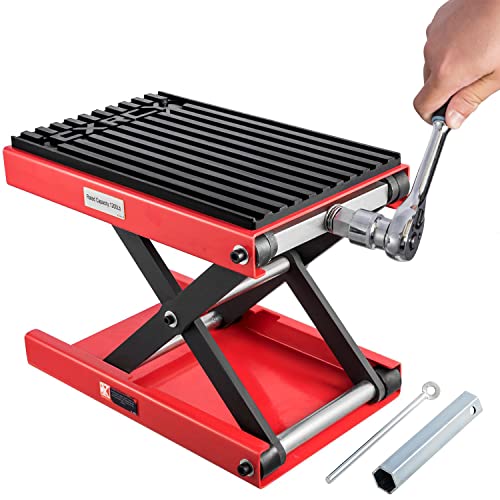 1200 LBS Steel Motorcycle Lift Scissor Jack with Wide Deck L68750