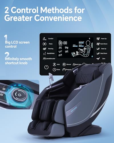 White Zero Gravity Full Body Massage Chair with Heat W74375