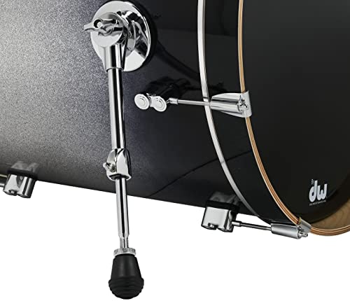 7-Piece Maple Shell Pack with Chrome Hardware Silver to Black Fade M69747