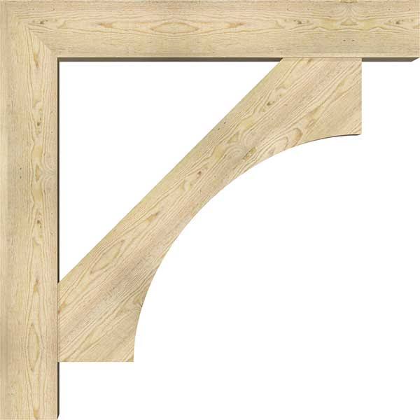 Douglas Fir Bracket with Offset Brace C597