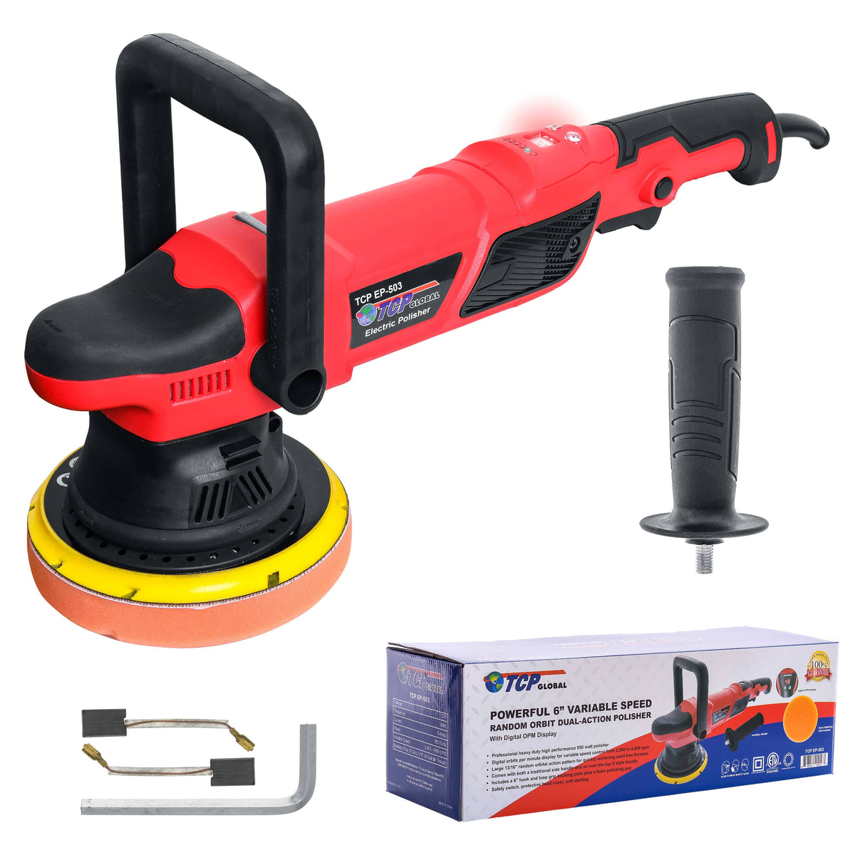 6x22 Variable Speed Random Orbit Polisher H798