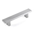 Brushed Nickel Rectangular Bar Drawer Pulls R9432