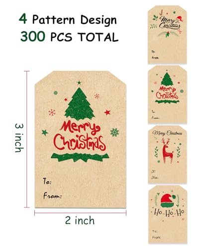 Self Adhesive Gift Tag Stickers U507535