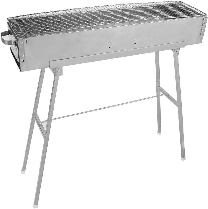 Portable Stainless Steel Folding Charcoal Grill N7056