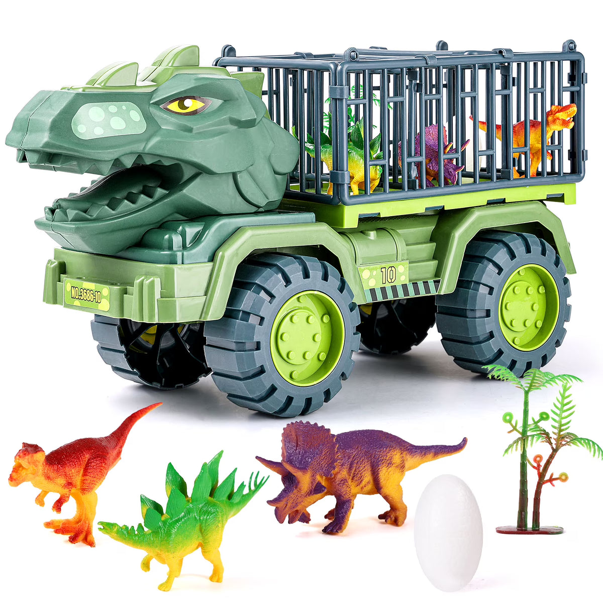 Dinosaur Transport Car Carrier Truck with 3 Dinosaur Toys R573498