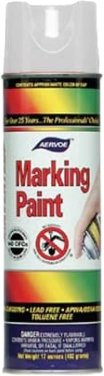 White Marking Paint, 12 Pack M28594