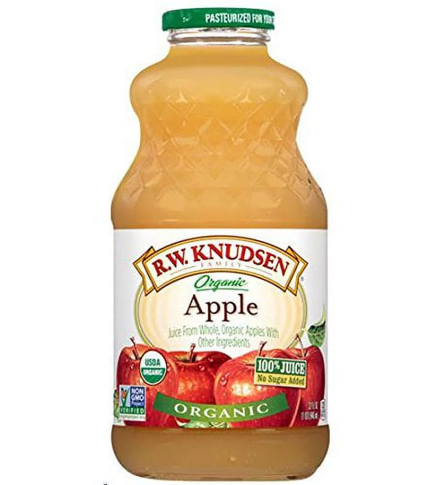 Organic Apple Juice 32 fl oz Pack of 4 F18990