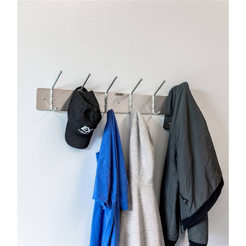 Wall Mounted Coat Rack Aluminum R94102
