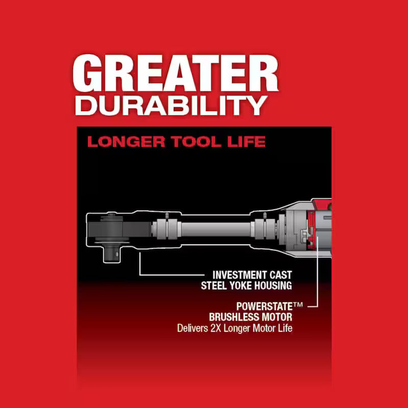 12V 3/8 in. Brushless Cordless Extended Reach Ratchet B54054