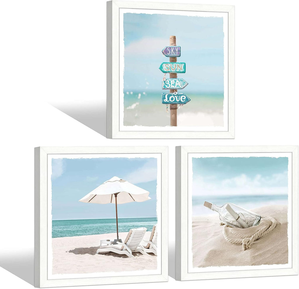 13''x13'' Framed Beach Shell Wall Art Z18626