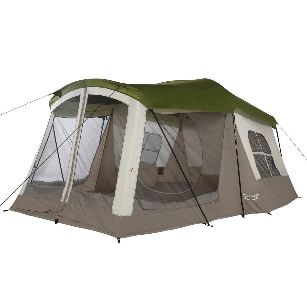 16 x 11' 8 Person 3 Season Screen Room Camping Tent (2 Pack) J454