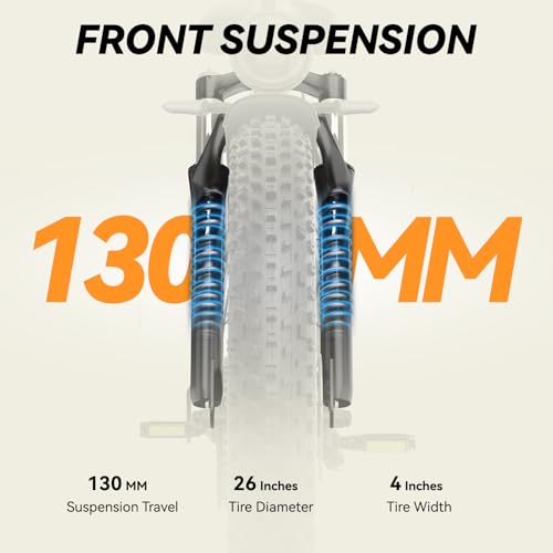 52V 4000/5000W Dual Motor Electric Bike 26" Fat Tire Q170144