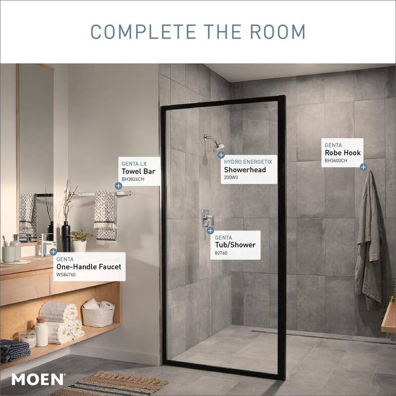 Single Handle Single Hole Bathroom Faucet in Chrome Y75515