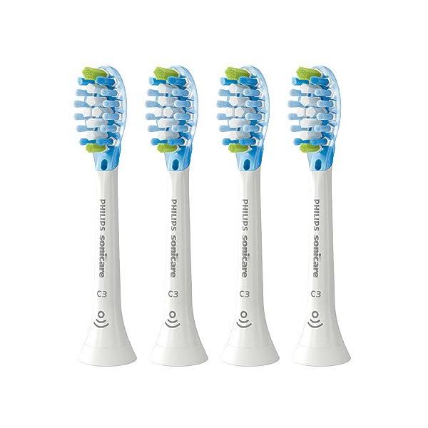 White Replacement Toothbrush Head 4 Pack C346