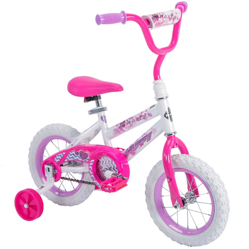 12 in. White Kids Bike A670