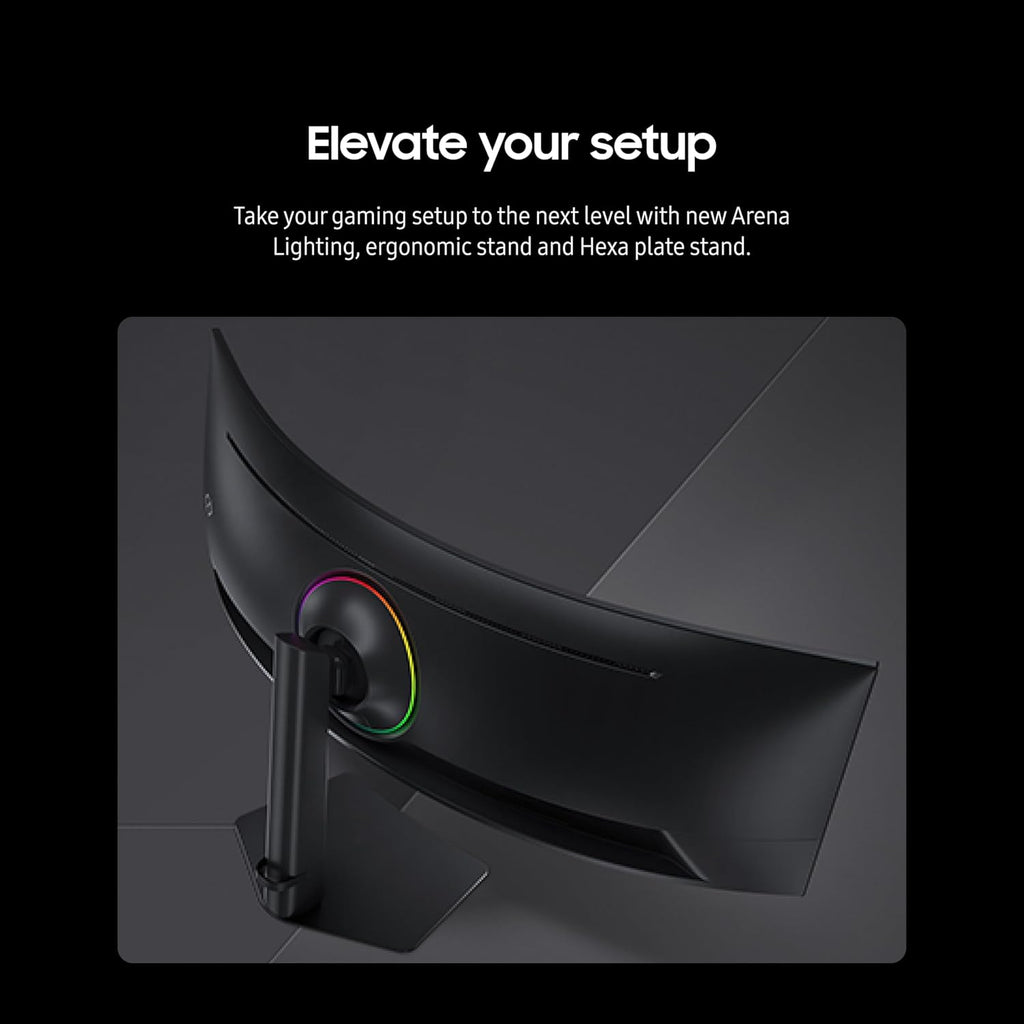49-Inch DQHD 1000R Curved Gaming Monitor, 240Hz, Black G9965