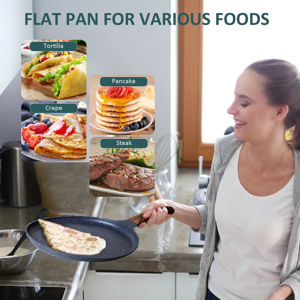 11 inch Nonstick Cast Aluminum Crepe Pan U495