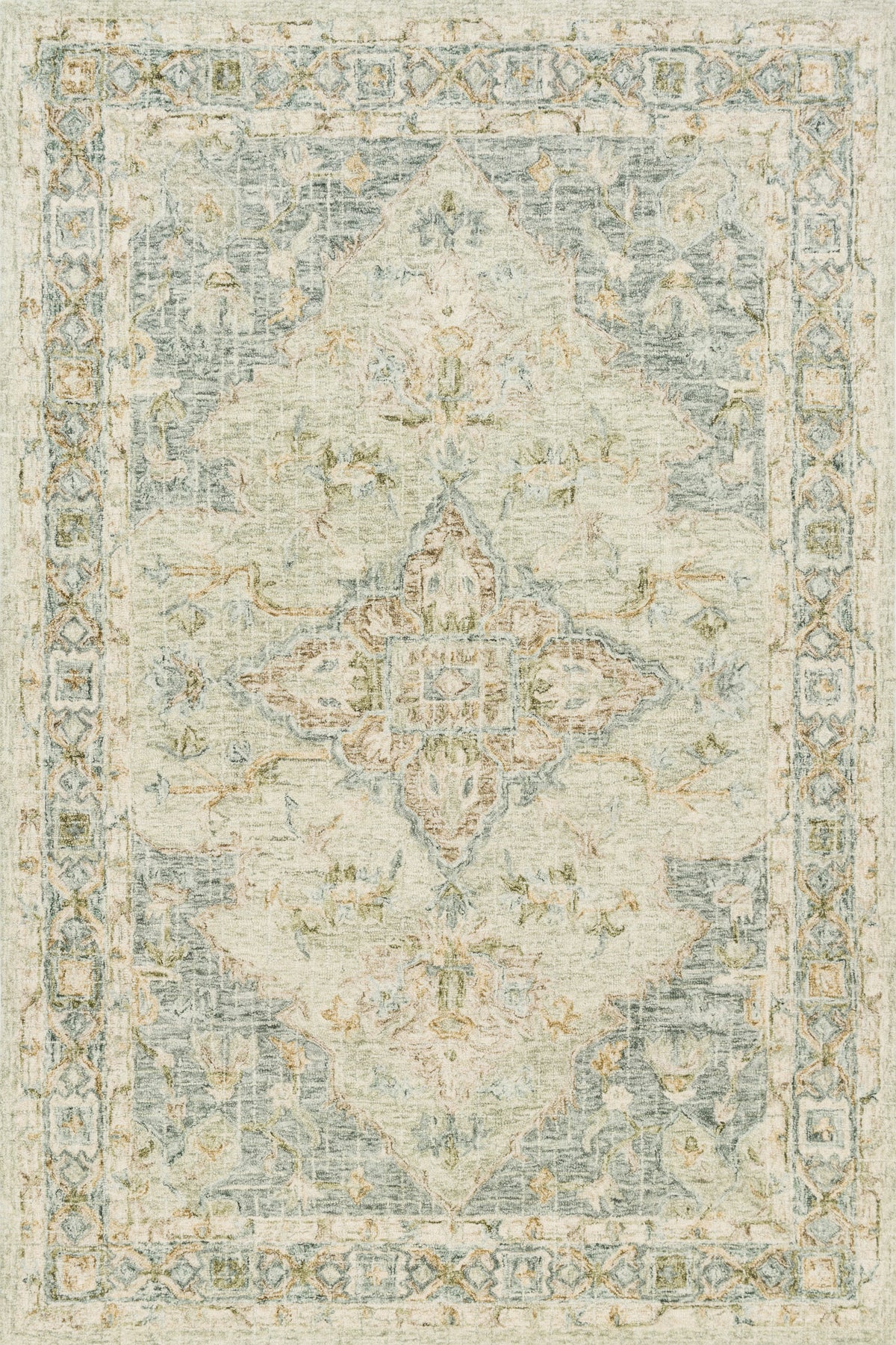 Seafoam Green 9'3 x 13' Rug A731