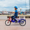 16" Kids Tricycle Three Wheeled Bike with Large Rear Basket A462383