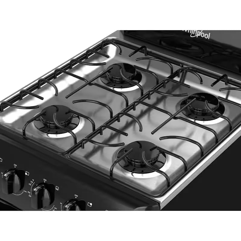 4-Burners Freestanding Gas Range in Black Z3114