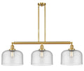 Gold Large Bell 3 Light LED Island Light S401