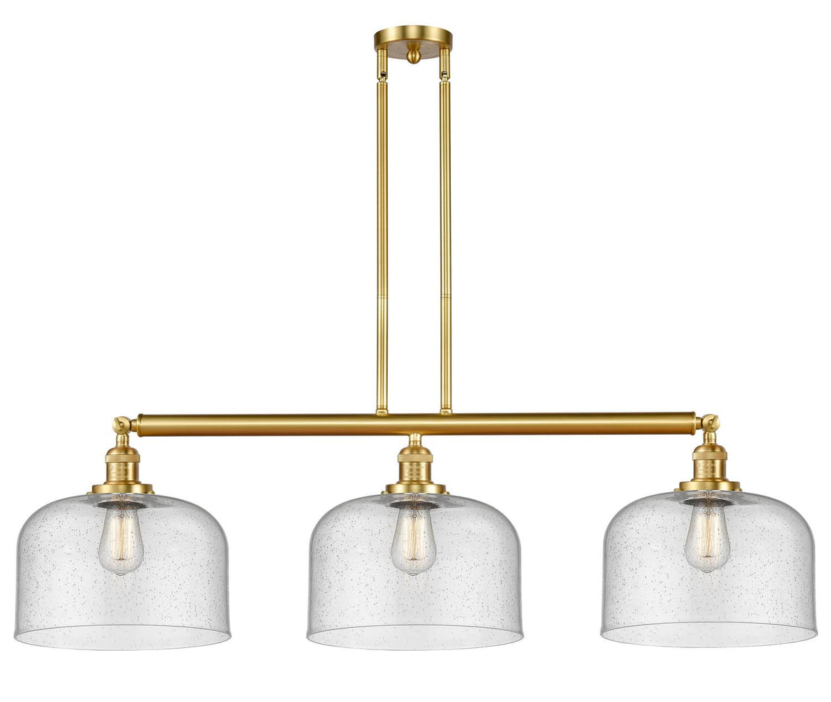 Gold Large Bell 3 Light LED Island Light S401