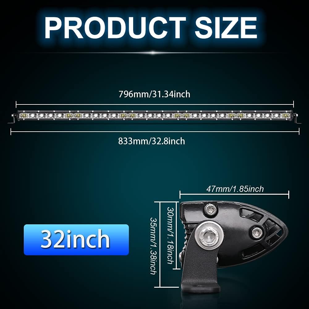 32 inch LED Light Bar Combo Beam Pack of 2 H11727
