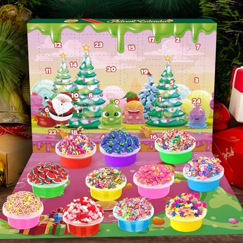 24 Days Advent Calendar with Butter Slime M584