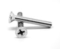 #4-40 x 3/4 Coarse Thread Machine Screw Phillips Flat Head Low Carbon Steel Zinc Plated Pk 10000 T923