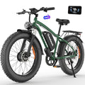 52V 4000/5000W Dual Motor Electric Bike 26" Fat Tire Q170144