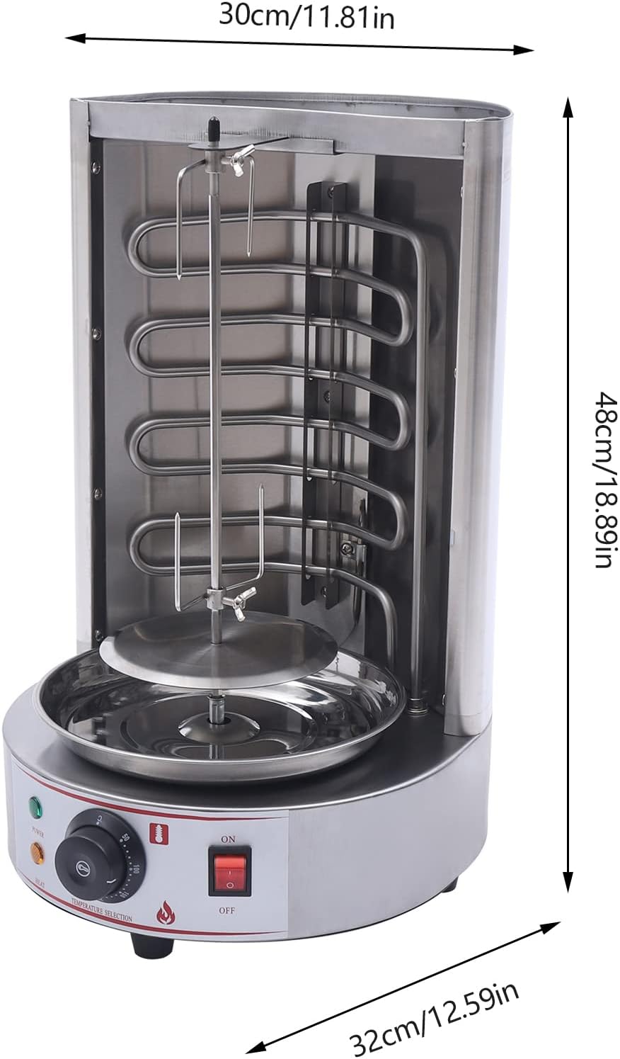 Stainless Steel Vertical Rotating Oven L922641