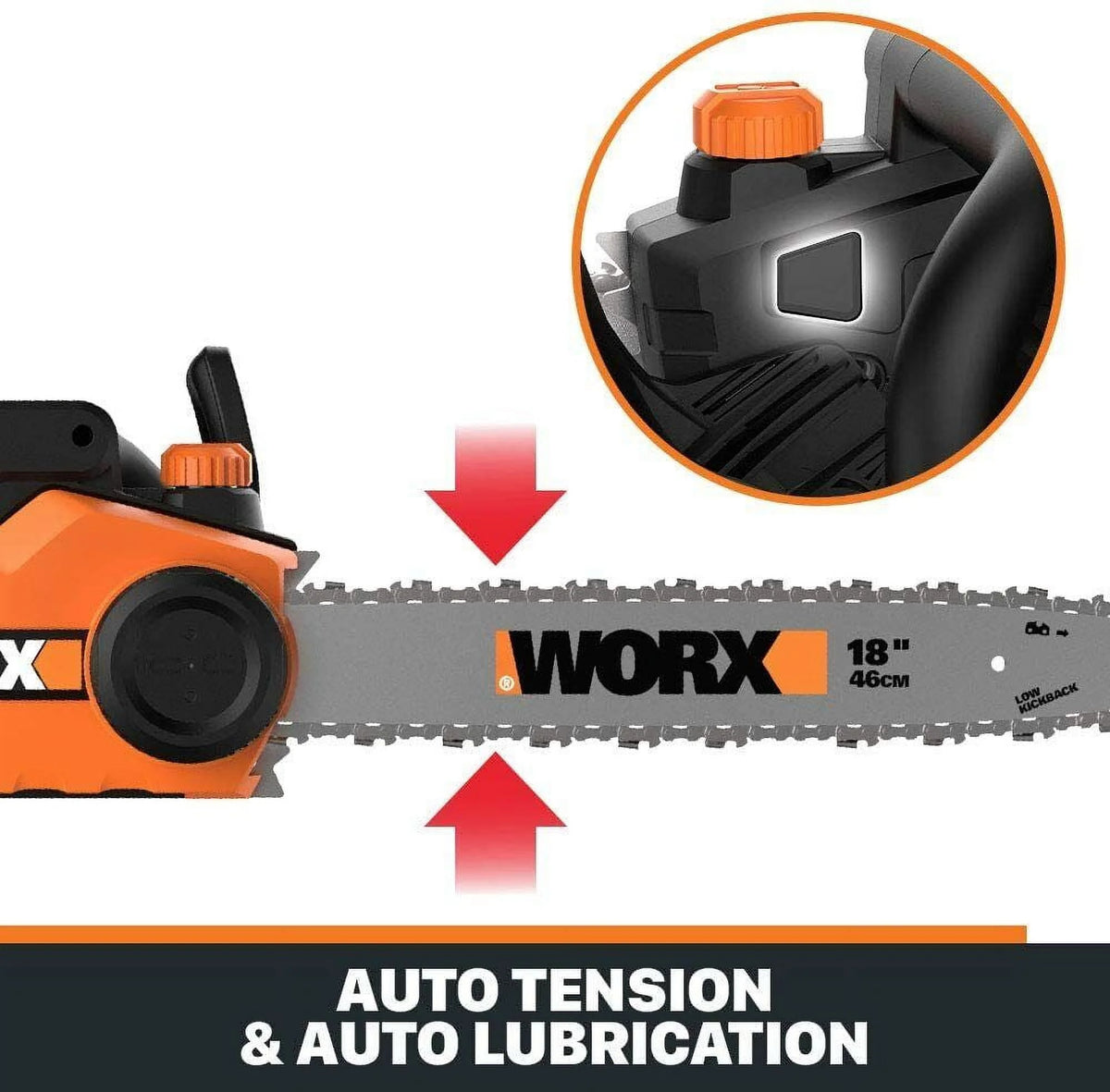 18in 15 Amp Electric Chainsaw O881