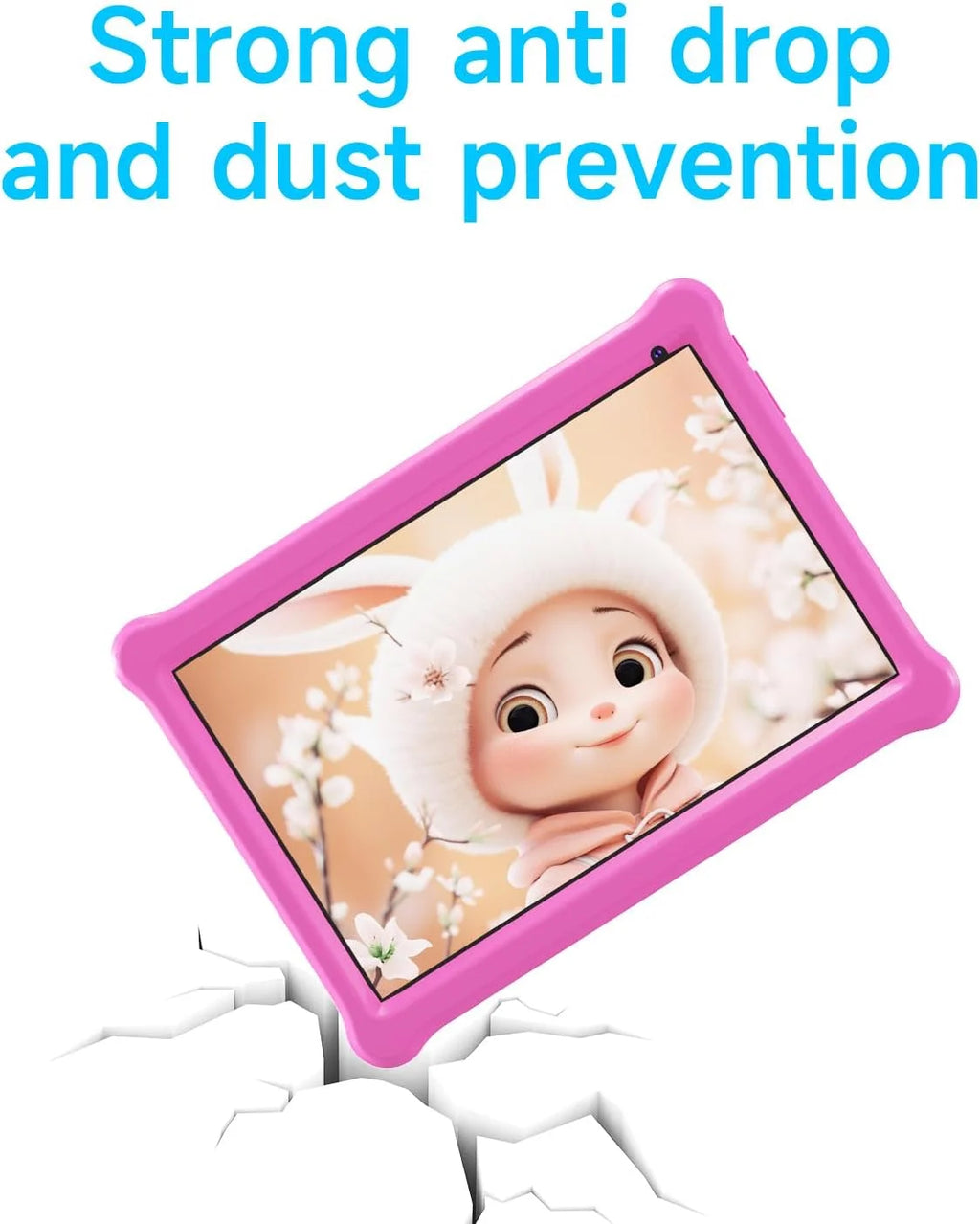 Pink 10 inch Android Tablet with Case Y520444