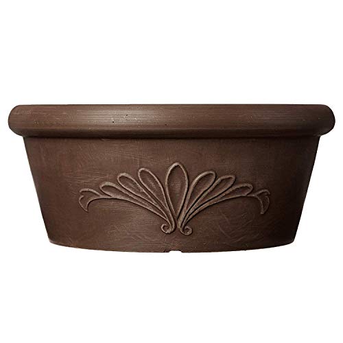 Terra Cotta Color 10-inch Shallow Bulb Pan Planter Dish H3374