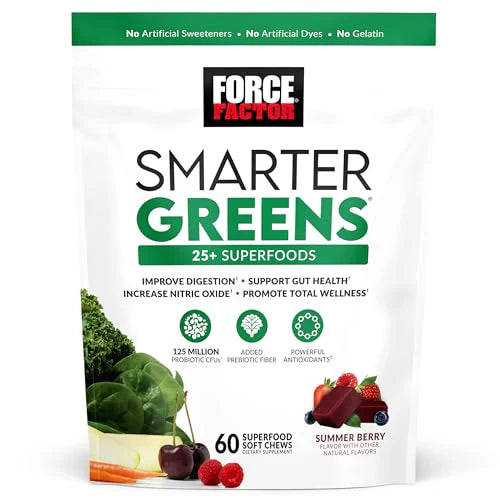 Greens Superfood Chews with Probiotics 60 Soft Chews C12554